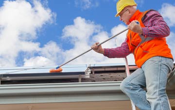 East Skelston soft wash roof cleaning